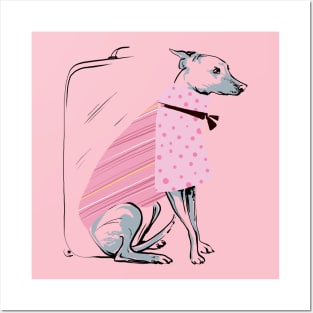 Dog lover Whippet 2 Posters and Art